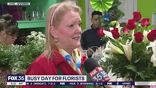 Valentine's Day: Busy day for florists in Central Florida