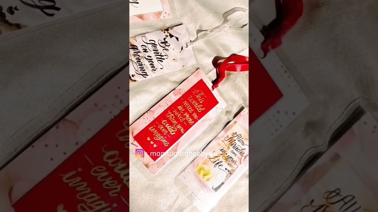 Handmade bookmarks ✍️