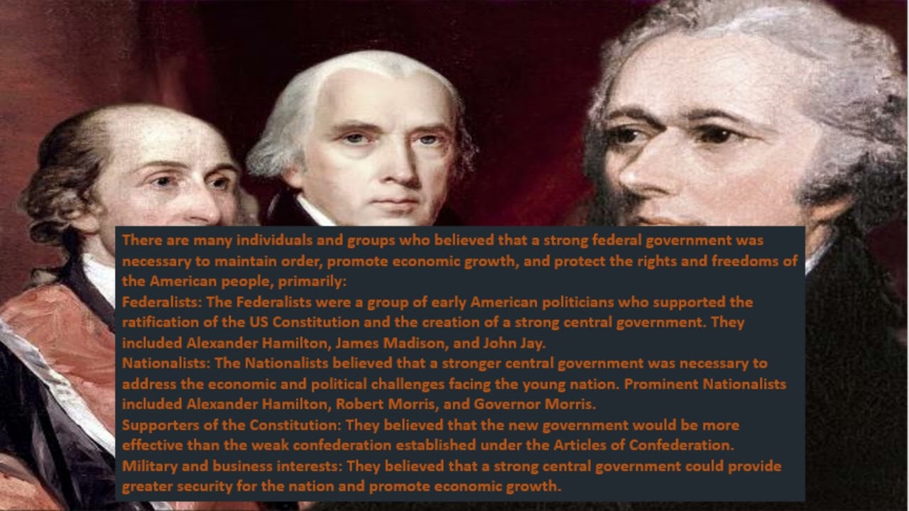 Federal Power, States Rights and Civil Liberties.