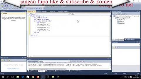 menghitung nilai rata rata vb  net