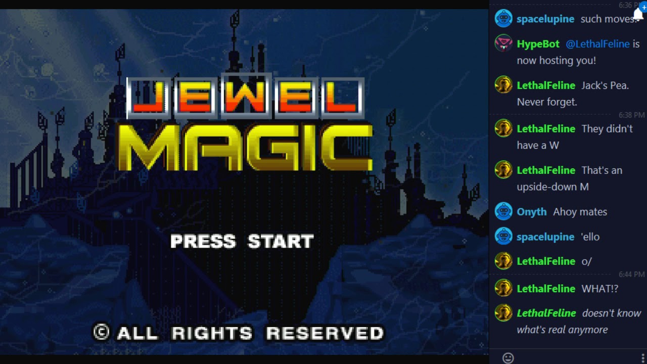 Let's Play Sega Genesis Flashback Bonus Games: Jewel Magic (and Columns)