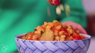 Slow Cooker Vegetable Curry with Chickpeas