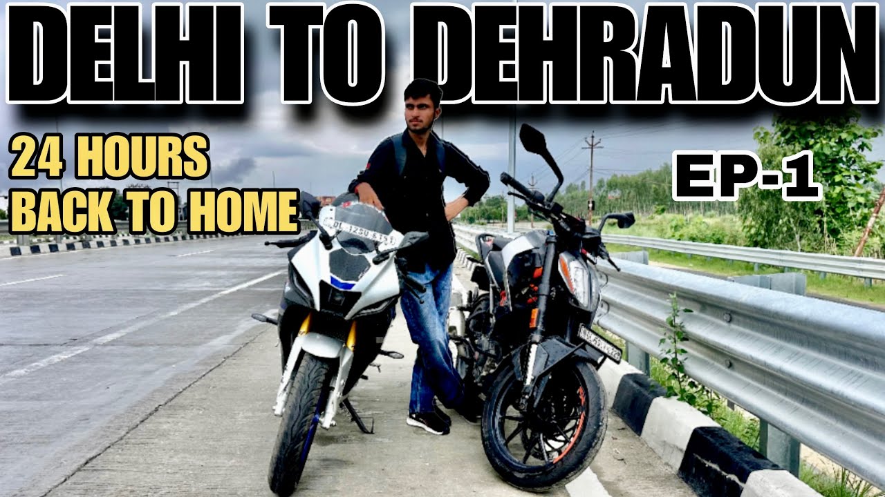 Delhi to Dehradun on Yamaha R15M 😍 | Long Ride Experience!