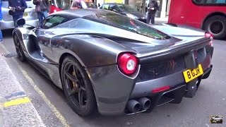 GORDON RAMSAY driving his Ferrari LaFerrari in London!