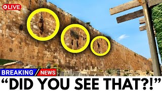 WARNING: God’s Holy Name APPEARS on the Eastern Wall in Jerusalem Next to the Golden Gate!