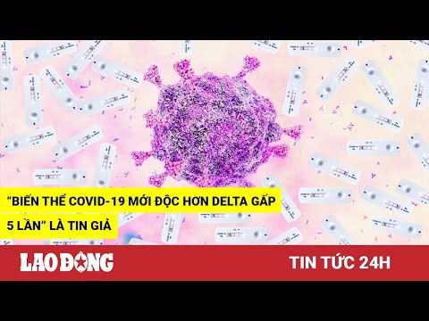Video Tin tức 24h: Biến thể COVID-19 mới độc hơn Delta gấp 5... - youtube