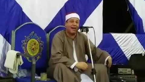 طبيب القلوب الشيخ حجاج الهنداوي .. وقرأ مما تيسر من سورة إبراهيم وكانت من الليالي ذات