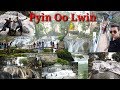 Myanmar Pyin Oo Lwin Holiday Moment In Pol Pwae Kyaunt Waterfall