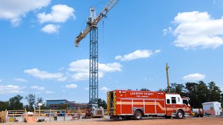 Tower Crane Rescue Training With Loudoun County Fire and Rescue