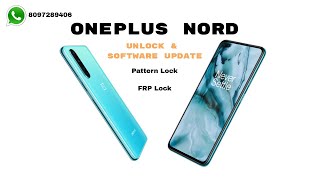 OnePlus Nord  Unlock Pattern Pin FRP | Software issue Fix screenshot 2
