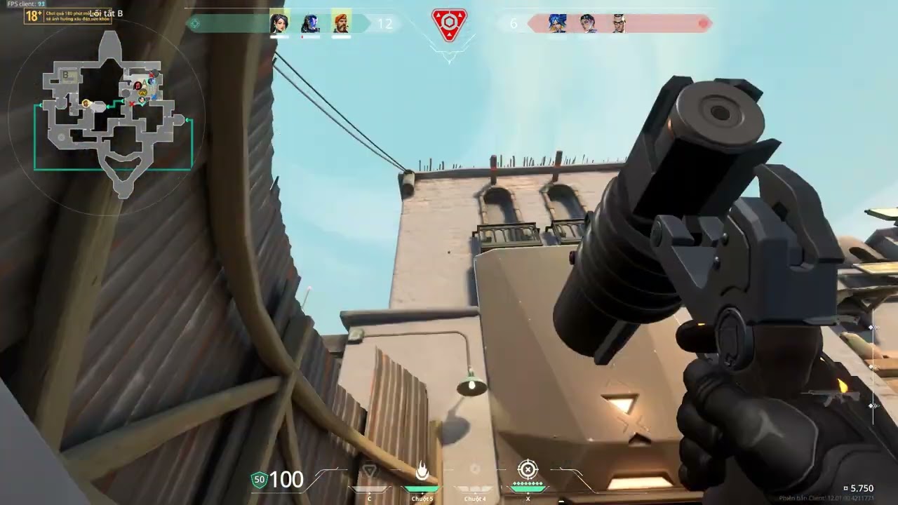 Valorant brimstone line up highlight!