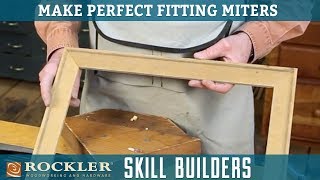 Make Perfect Frame Miters | Rockler Skill Builders