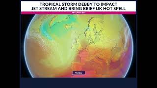 Brief hot spell for UK early next week