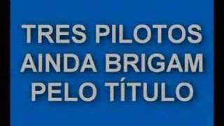 GP F1 BRASIL 2007 ULTIMA PROVA