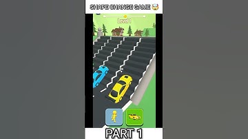 FIRAT LEVEL 1 Shape transform shifting car #shapetransformshriftingcar #shortsviral #gaming