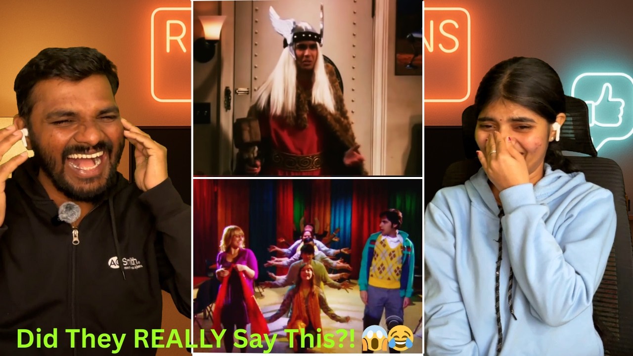 Indian Jokes in Big Bang Theory Had Us DYING 😂 | Big Bang Theory | #trending  #viral  #reaction