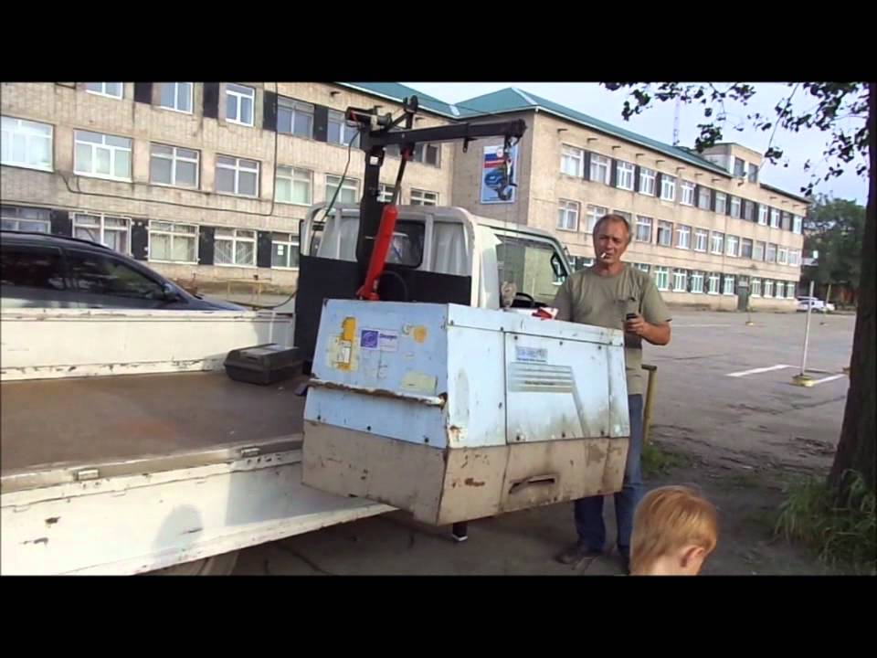 Мини Кран - YouTube