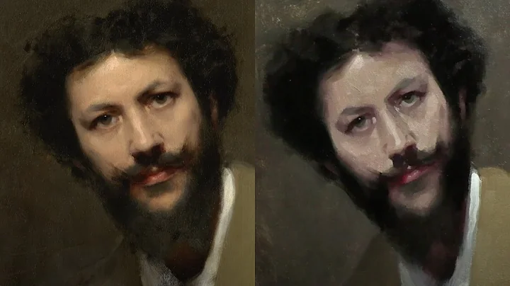 Portrait Painting Tutorial - Sargent Copy Using Py...