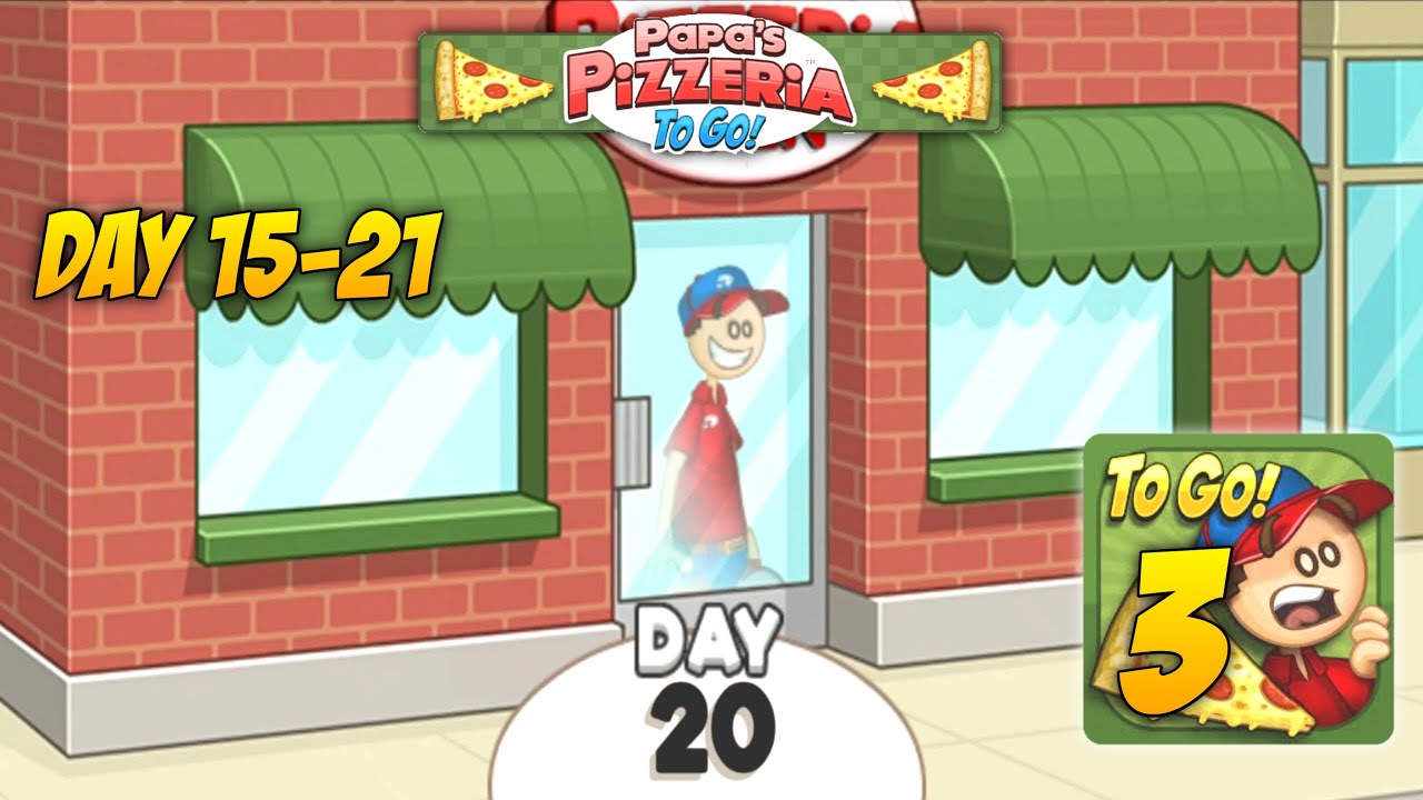 Papa's Pizzeria To Go! [Android] - Gameplay Part 21 END - (Day 141 - 147) -  Old Mobile Games 