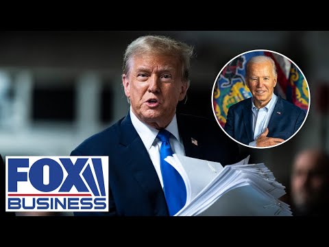 'HE SHOULD BE ON TRIAL': Trump calls out Biden as hush money jury is selected