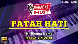 patah hati - H Rhoma irama | karaoke - cover korg pa 600