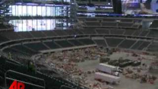 Dallas Cowboys Show Off Giant Stadium TV