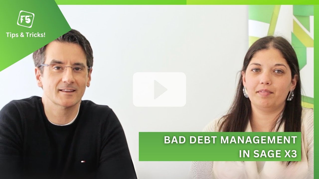 Bad Debt Management in Sage X3