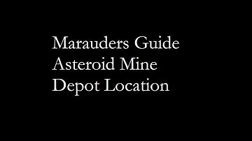 Marauders Guide - Asteroid Mine Depot Location - Behind Locked Doors Zero To Hero Contract