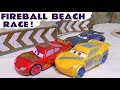 Cars Lightning McQueen Fireball Beach Racing With Cruz Ramirez