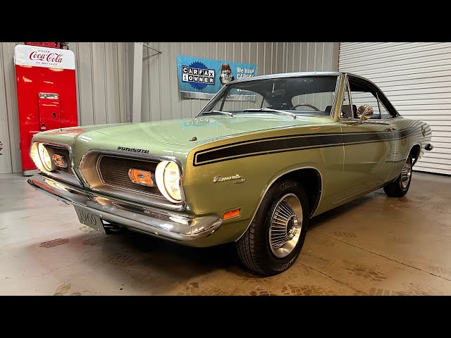 1969 Plymouth Barracuda Notchback!! 37K Actual Miles!! For Sale!! - Youtube