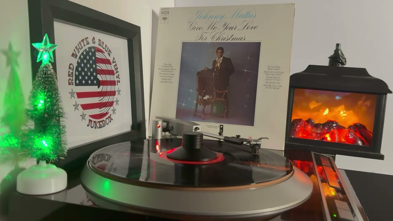 Johnny Mathis -The Little Drummer Boy | 1969 Christmas Album | HQ Vinyl RIP | 