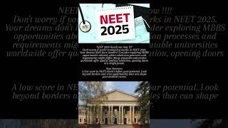 #neetlatestnewstoday #neet #abroad #neetresult #neetresult2025 #viral #mbbs #abroad #russia #cfu