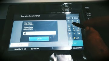 How to IP address configration in canon Ir 2725/2730/2735/2745।। IP Congiration in canon IR 2725