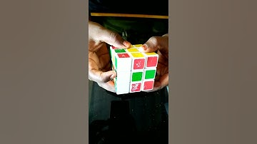 How to solve "Center Dots" in 3*3 cube /#shorts