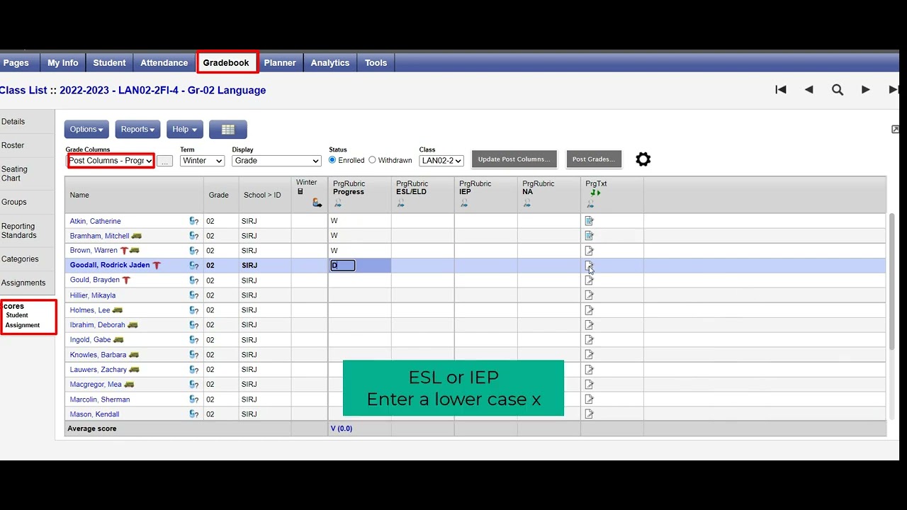 Grade Comment Verification Report NEW - YouTube