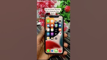 Thumbnail of # iPhone #Do you know you can set a song as your alarm 🚨