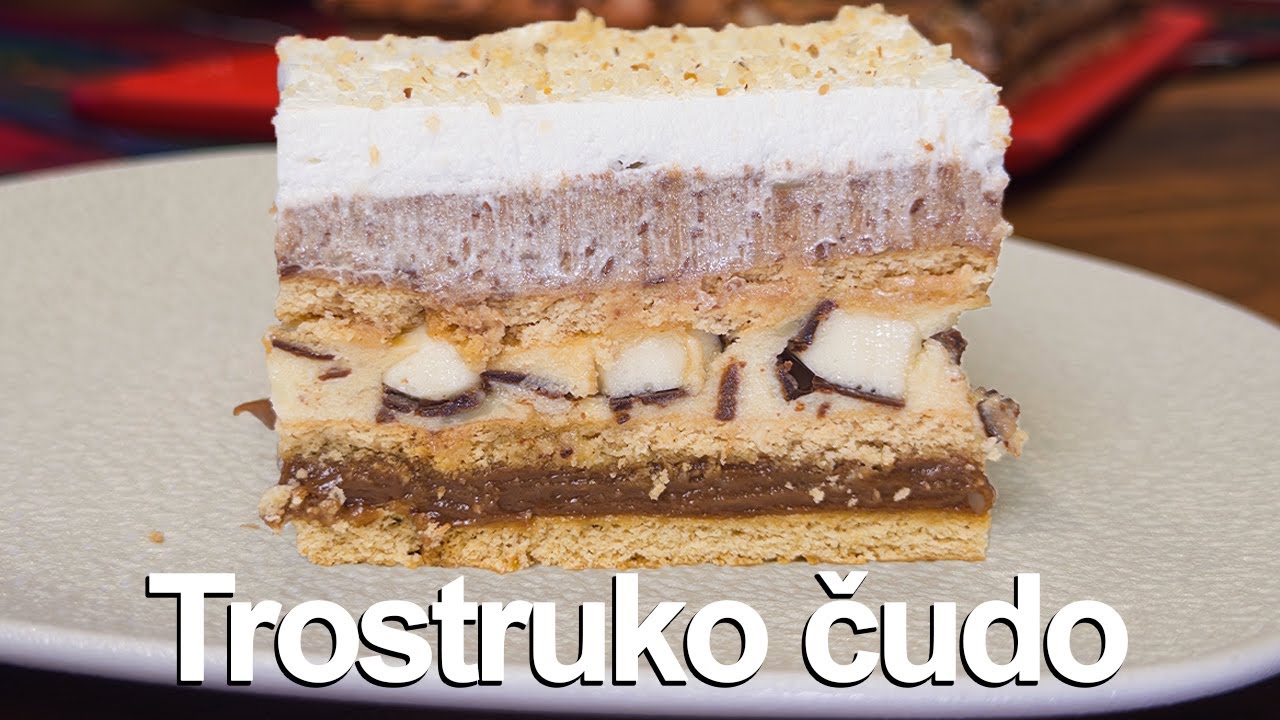 Tri fila, jedan keks – i ukus koji će vas raspametiti 🤯 Ovo je recept za Trostruko Cudo!