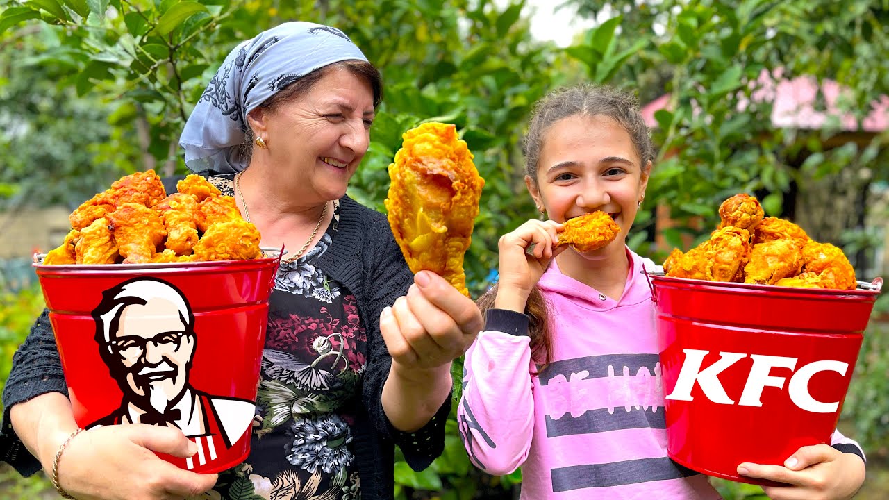 Grandma's Mysterious Crispy KFC Chicken Recipe! Once you try, you