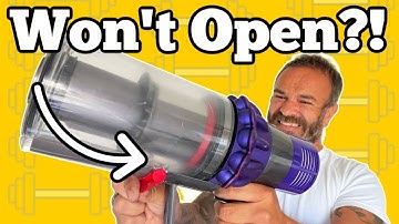 Dyson Bin Stuck? Hard to Open? EASY FIX for V10 V11 V15