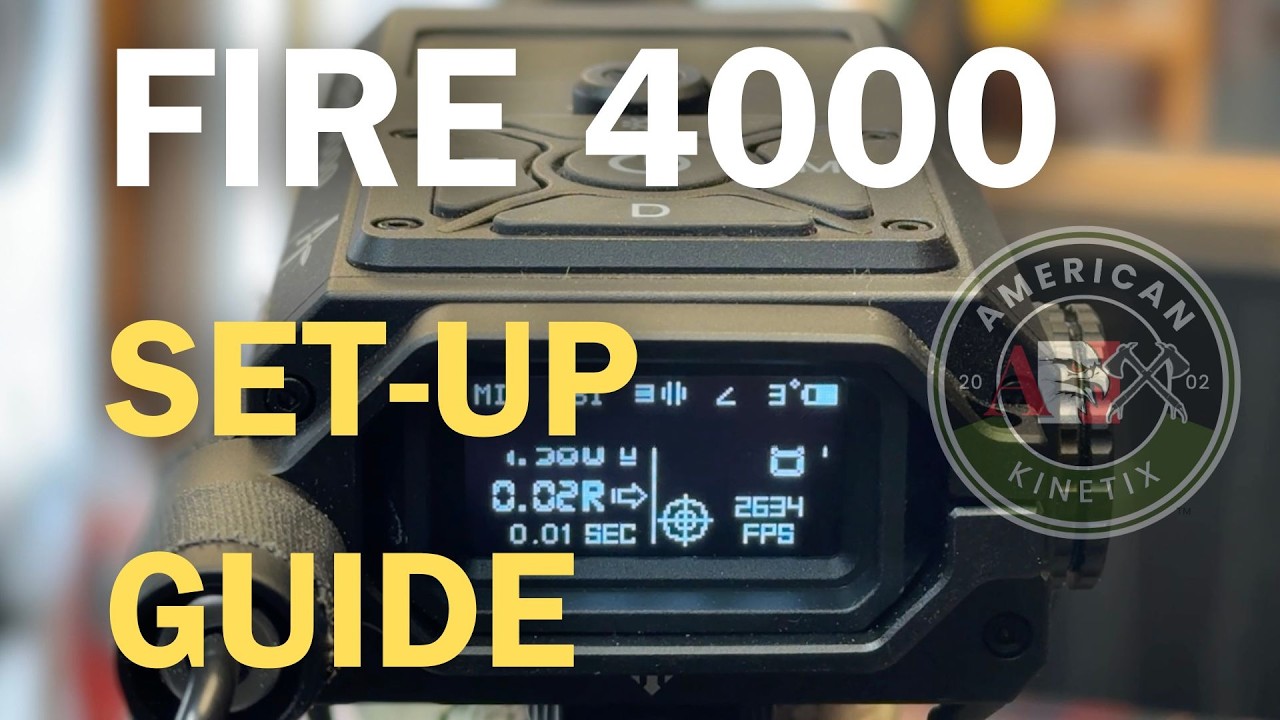 Setup & Zeroing the Fire 4000 - YouTube