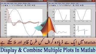 Matalb 05 : How to Display and Combine Multiple Plots Urdu Hindi
