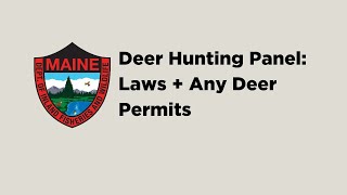 Deer Hunting in Maine: Know the Laws