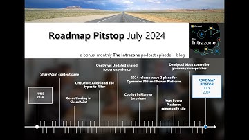 SharePoint roadmap pitstop: July 2024
