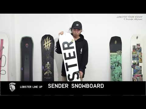 SENDER SNOWBOARD / LOBSTER - YouTube