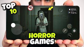 Top 10 Best Offline HORROR Games for Android & IOS In 2024 | Best New HORROR Games HD Graphics screenshot 2