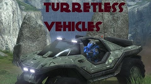 How to make turretless vehicles in halo reach