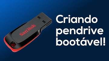 Como criar um pendrive bootável utilizando o Rufus!