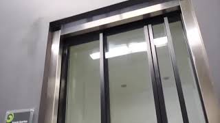 Savaria Auto Slim Glass Black Doors