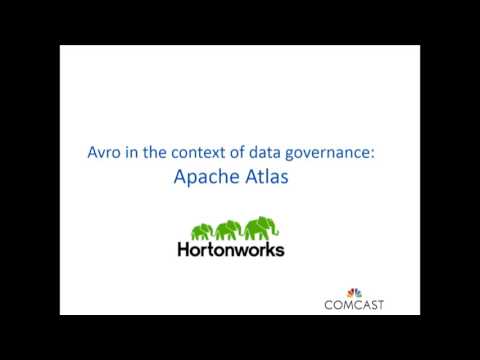 ApacheAvroとAtlasによるエンドツーエンドのデータガバナンス