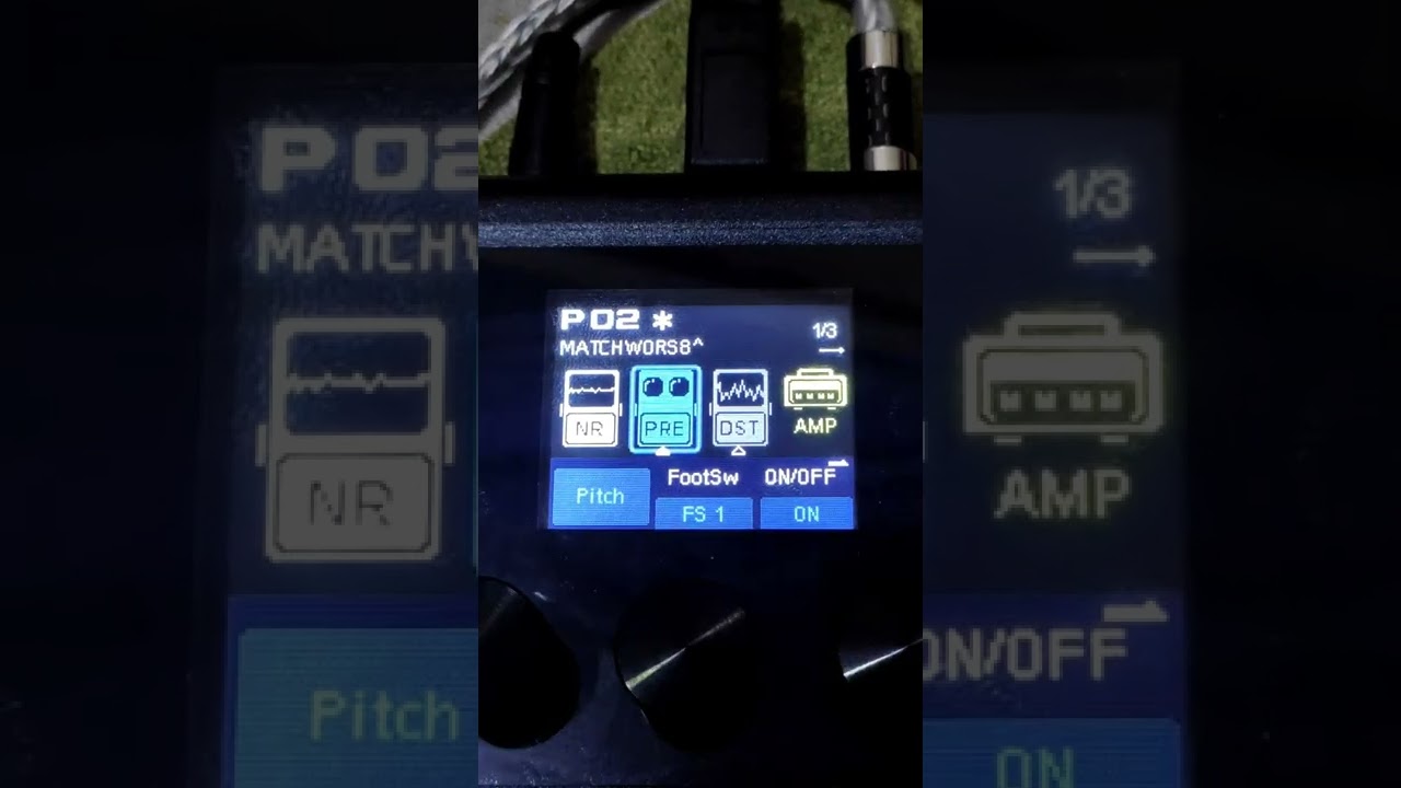 VALETON GP-100. Configurando Preset Worship com Oitavador (Pog)